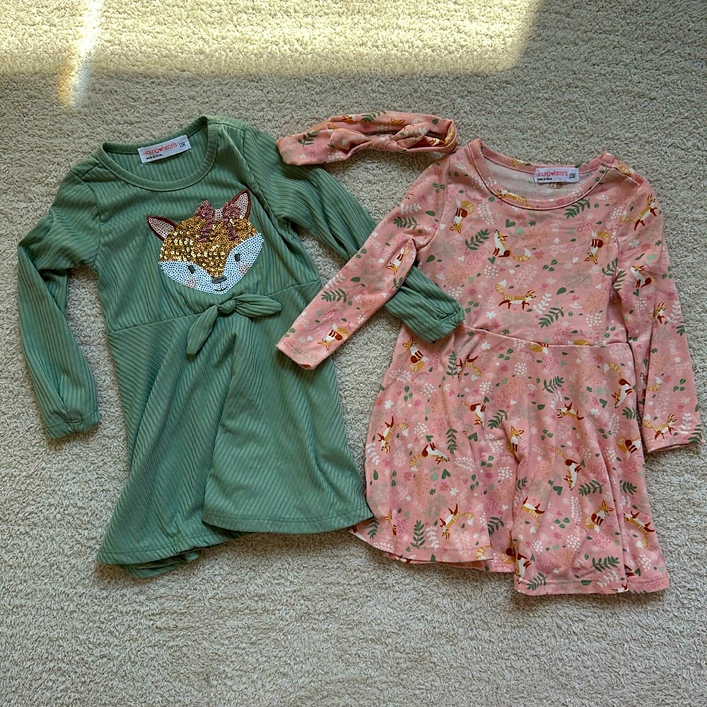 Young Hearts Girls Dress Set